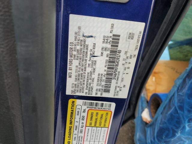 2016 FORD FUSION SE 3FA6P0H78GR393740