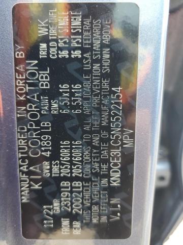 2022 KIA NIRO EX PR KNDCE3LC5N5522154