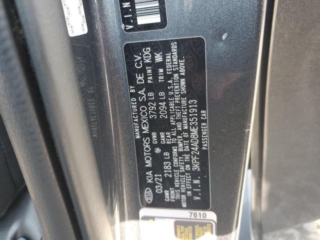 2021 KIA FORTE FE 3KPF24AD8ME351913