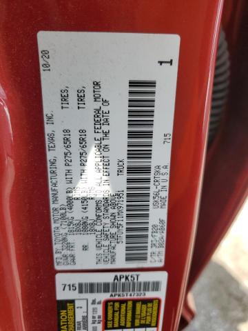 2021 TOYOTA TUNDRA DOU 5TFUY5F11MX971951