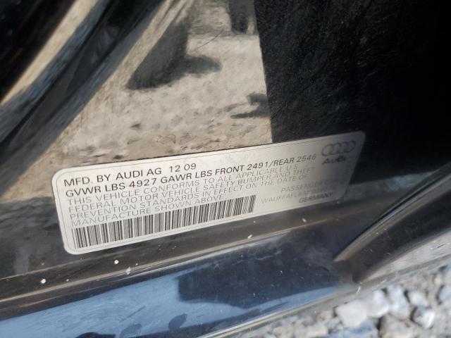 2010 AUDI A4 PREMIUM - WAUFFAFL6AN039273