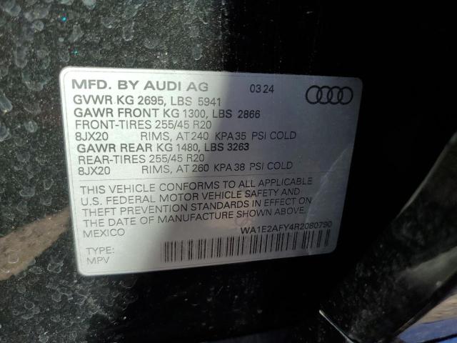 2024 AUDI Q5 E PREMI WA1E2AFY4R2080790