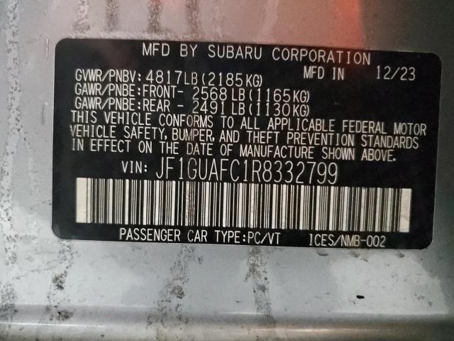 2024 SUBARU IMPREZA SP JF1GUAFC1R8332799