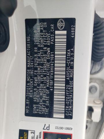 2017 TOYOTA CAMRY LE - 4T1BF1FK8HU421681