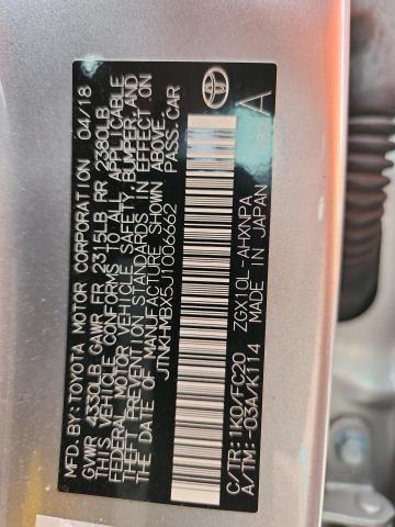 2018 TOYOTA C-HR XLE JTNKHMBX5J1006662