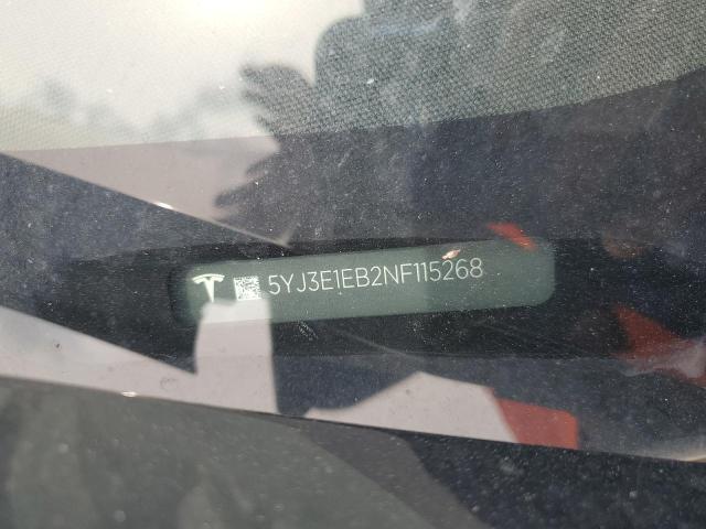 2022 TESLA MODEL 3 5YJ3E1EB2NF115268