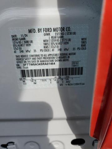 2025 FORD MAVERICK X 3FTTW8A34SRA01464