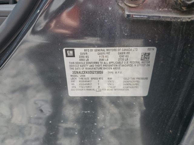 2014 CHEVROLET EQUINOX LT - 2GNALCEK6E6273859