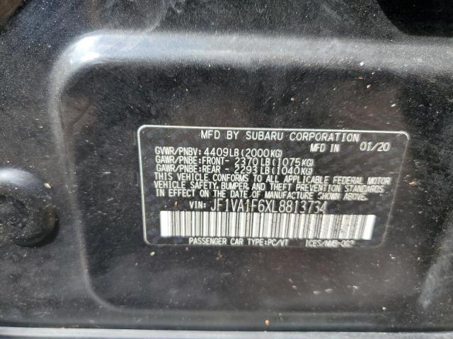 2020 SUBARU WRX PREMIU JF1VA1F6XL8813734