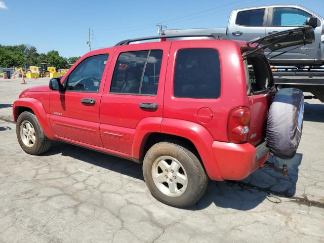 JEEP LIBERTY LI 2004 red 4dr spor gas 1J4GK58K94W180913 photo #3