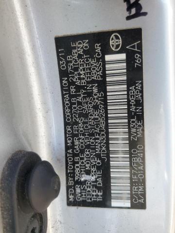 2011 TOYOTA PRIUS - JTDKN3DU4B5269715