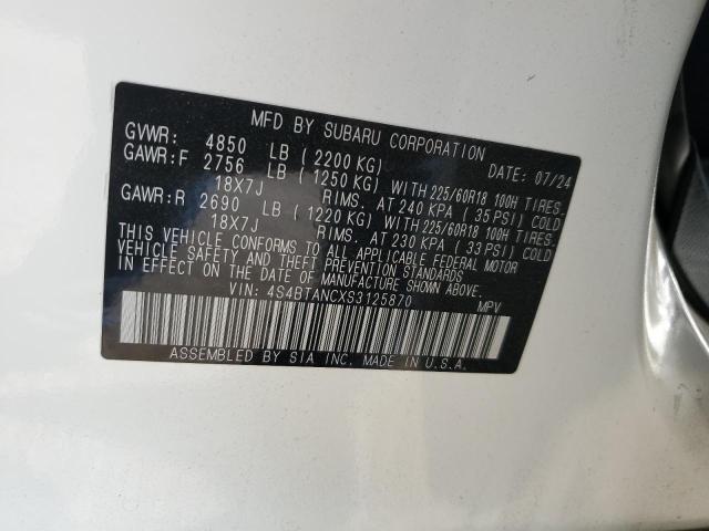 2025 SUBARU OUTBACK LIMITED 4S4BTANCXS3125870