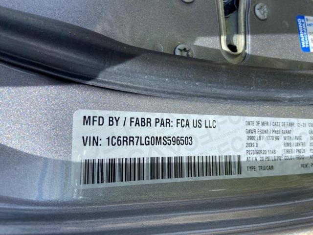 2021 RAM 1500 CLASS - 1C6RR7LG0MS596503