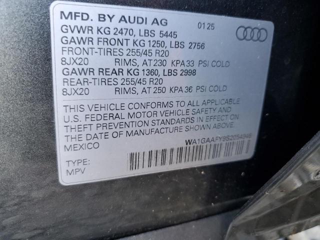 2025 AUDI Q5 PREMIUM - WA1GAAFY9S2054946