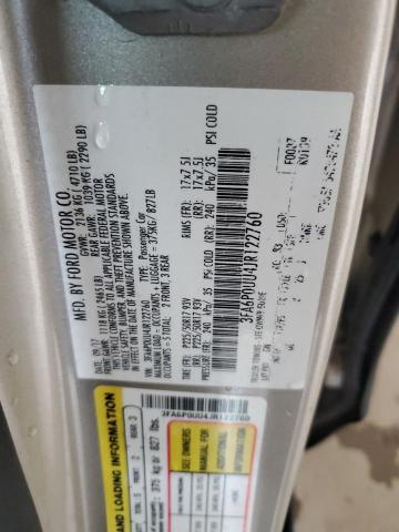 2018 FORD FUSION S H 3FA6P0UU4JR122760