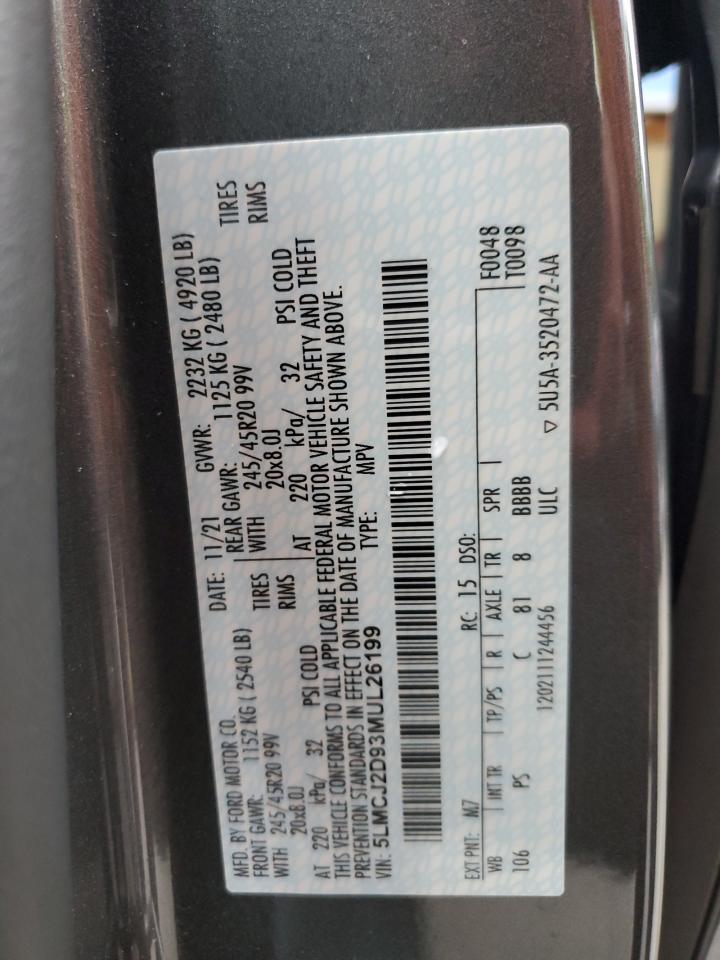 LINCOLN CORSAIR RESERVE