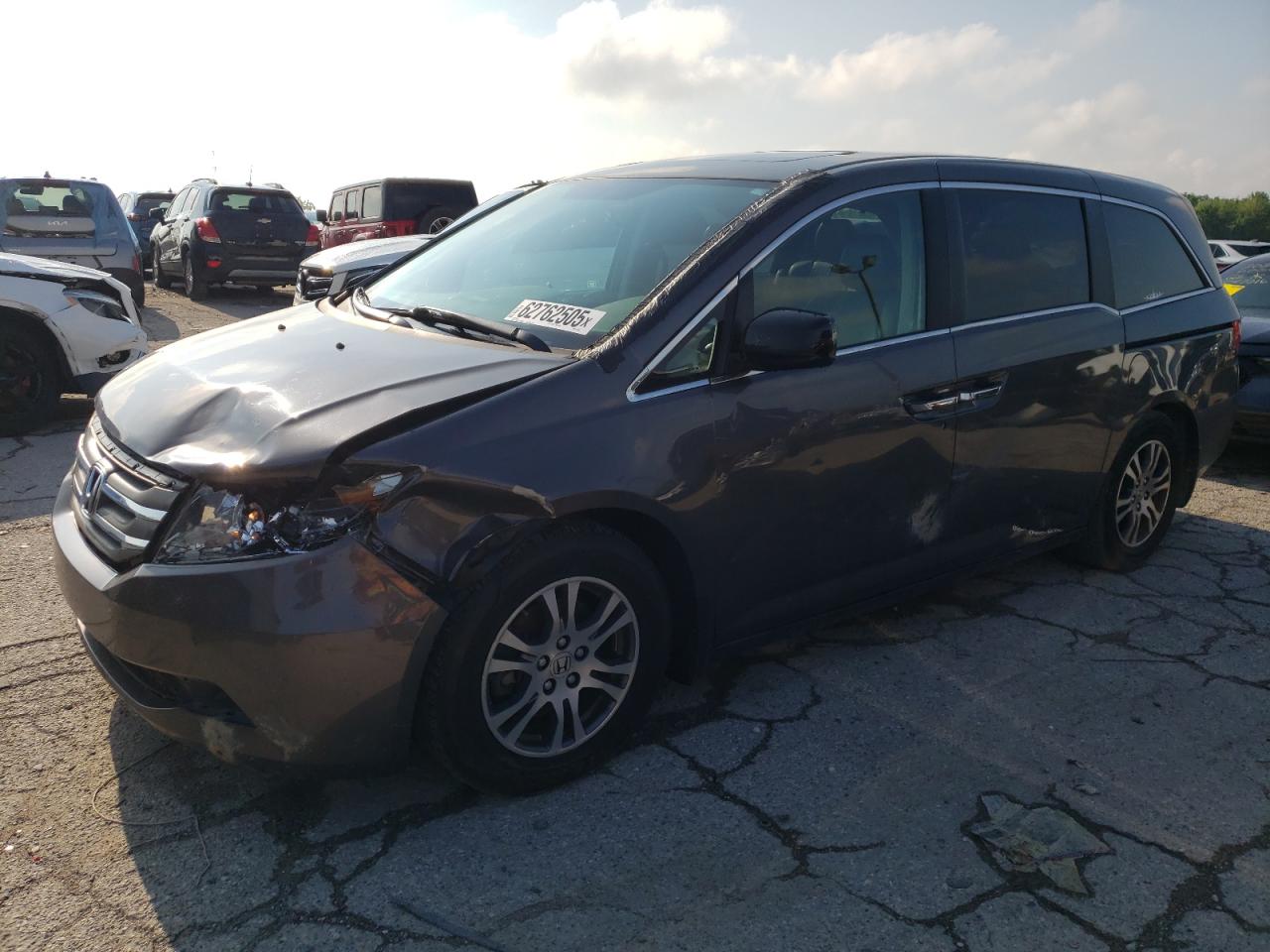 Lot #3273896791 2012 HONDA ODYSSEY EX