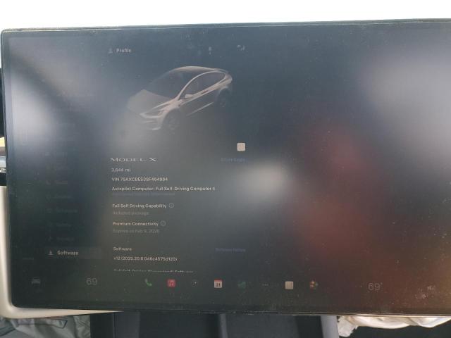 2025 TESLA MODEL X 7SAXCBE53SF464994