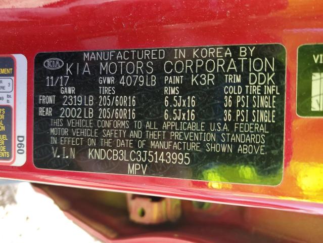 2018 KIA NIRO FE KNDCB3LC3J5143995