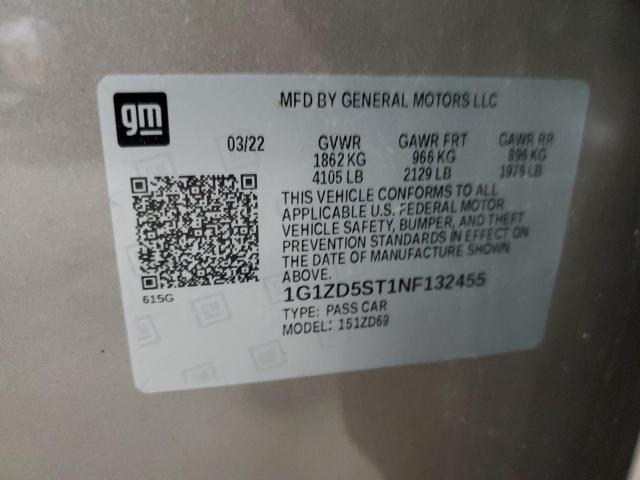 2022 CHEVROLET MALIBU LT #3279723982