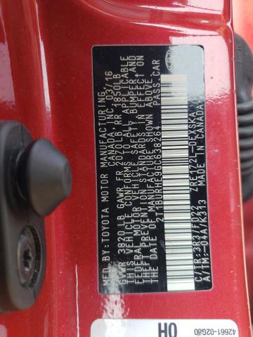 2016 TOYOTA COROLLA L - 2T1BURHE9GC638264