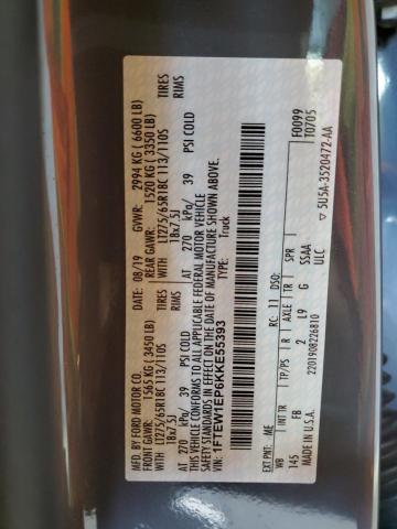 2019 FORD F150 SUPER 1FTEW1EP6KKE55393