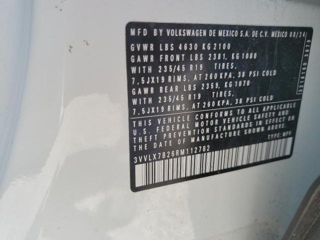 2024 VOLKSWAGEN TAOS SE - 3VVLX7B26RM112782