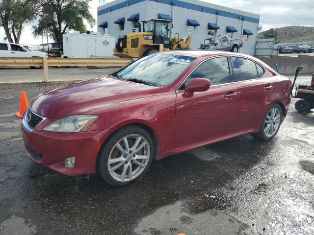 LEXUS IS 350 2006 red  gas JTHBE262165010819 photo #1