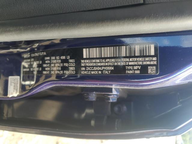 2018 JEEP RENEGADE S ZACCJBAB4JPH08964