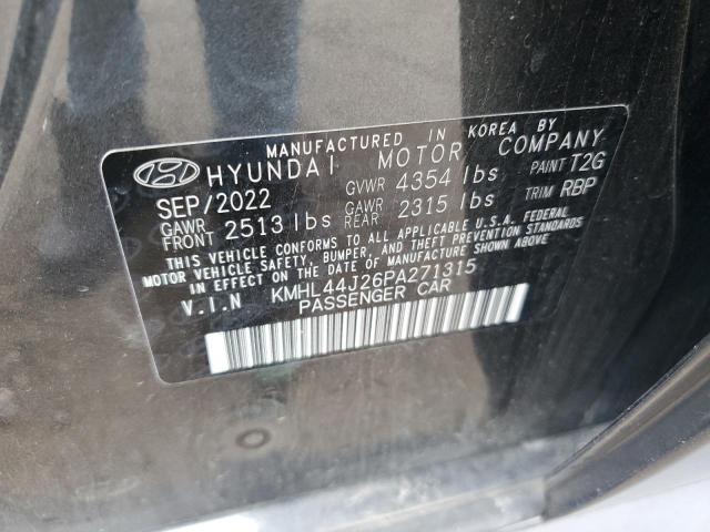 2023 HYUNDAI SONATA SEL KMHL44J26PA271315