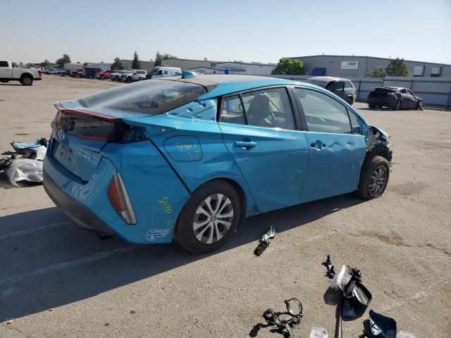 TOYOTA PRIUS PRIM 2021 blue  hybrid engine JTDKAMFP0M3165634 photo #4