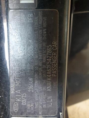 2015 KIA FORTE LX KNAFK4A62F5427865