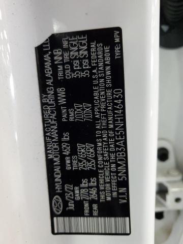 2022 HYUNDAI TUCSON SEL - 5NMJB3AE5NH146430