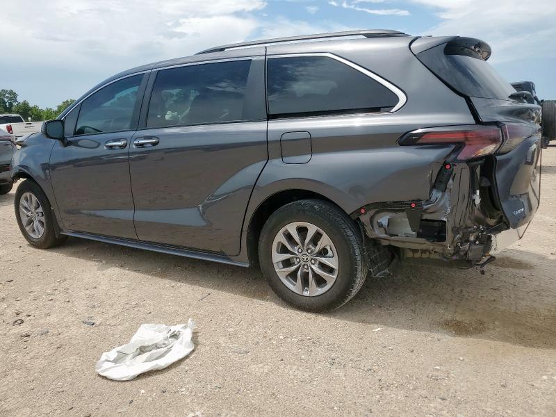 TOYOTA SIENNA XLE 2025 gray  Hybrid 5TDJRKEC0SS241548 photo #3