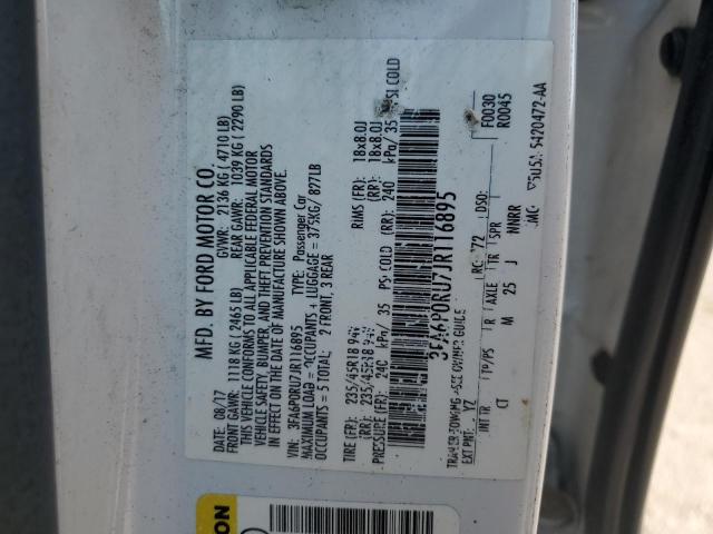 2018 FORD FUSION TIT 3FA6P0RU7JR116895