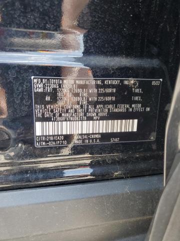 2022 TOYOTA RAV4 XLE P - 4T3B6RFV7NU083119