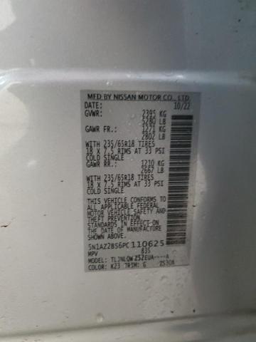 2023 NISSAN MURANO SV 5N1AZ2BS6PC110625