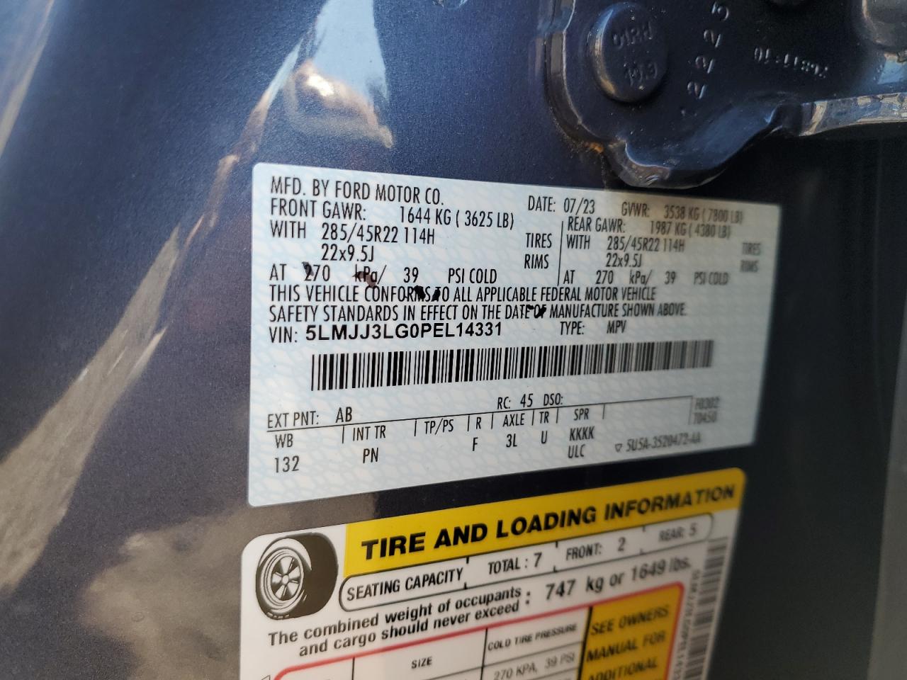 LINCOLN NAVIGATOR L RESERVE