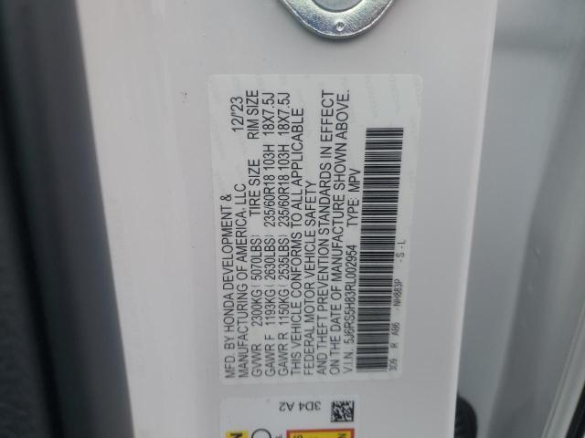 2024 HONDA CR-V SPORT 5J6RS5H83RL002954