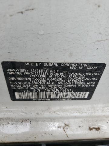 2021 SUBARU CROSSTREK JF2GTABC8MH234611
