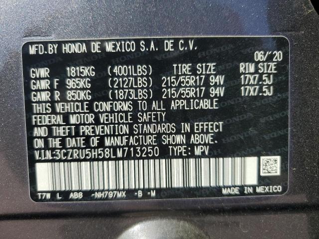 2020 HONDA HR-V EX 3CZRU5H58LM713250