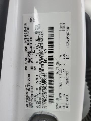 2020 FORD ESCAPE SEL - 1FMCU0H68LUB56225