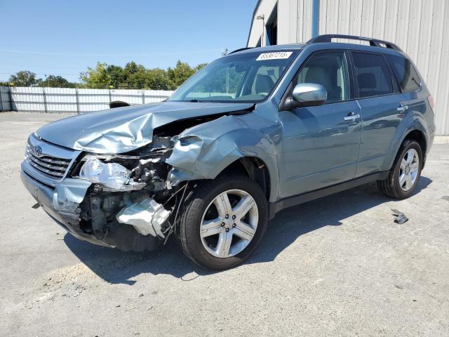SUBARU FORESTER 2 2009 turquoise  gas JF2SH636X9G743629 photo #1