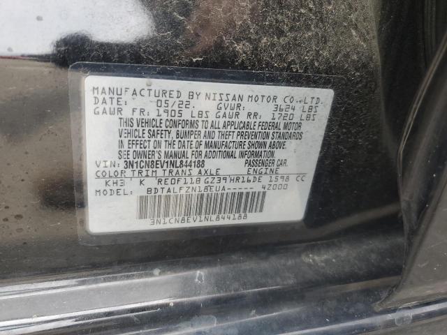 2022 NISSAN VERSA SV - 3N1CN8EV1NL844188