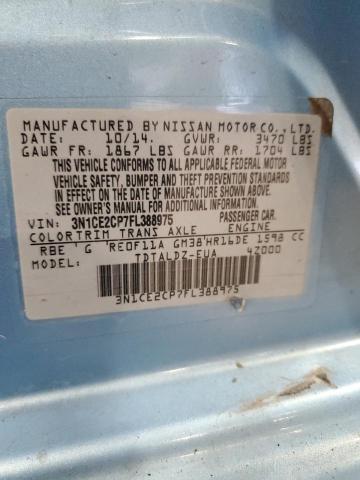 2015 NISSAN VERSA NOTE - 3N1CE2CP7FL388975