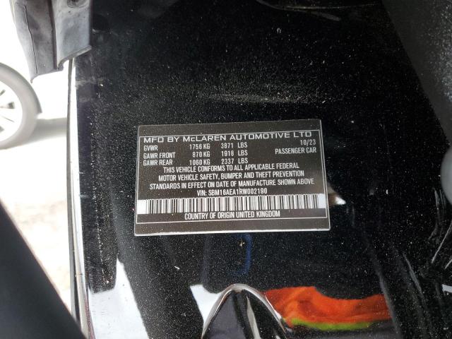 2024 MCLAREN AUTOMOTIVE ARTURA SBM16AEA1RW002190