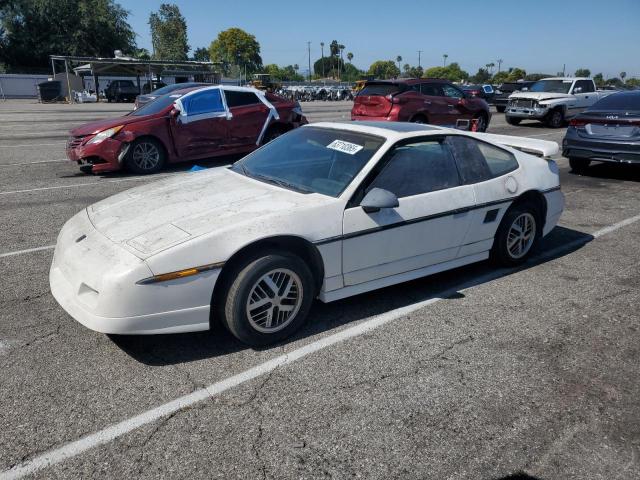 PONTIAC FIERO GT 1988 white  gas 1G2PG1195JP203475 photo #1