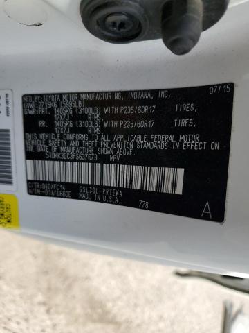2015 TOYOTA SIENNA LE 5TDKK3DC3FS637673