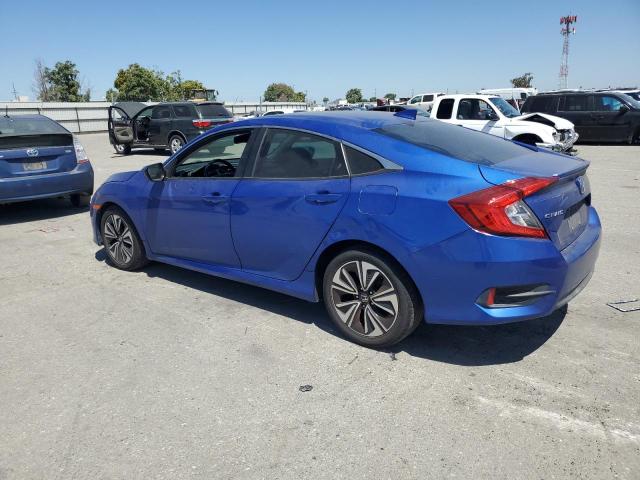 HONDA CIVIC EXL 2016 blue  gas 19XFC1F78GE206521 photo #3