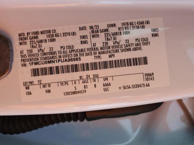 2023 FORD ESCAPE ST - 1FMCU0MN1PUA96985